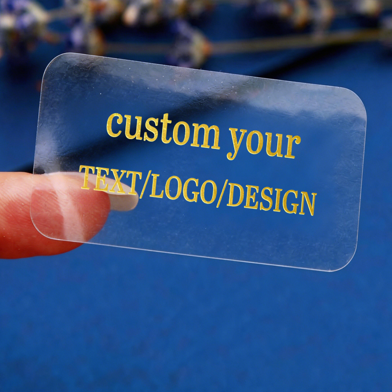 Personalised Candle Label - 50 ملصق مستطيل مخصص، ملصقات شفافة