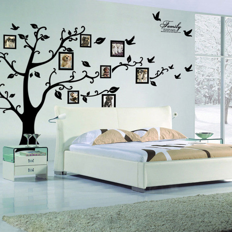 Family Tree Print - ملصقات جدارية كبيرة الحجم على شكل