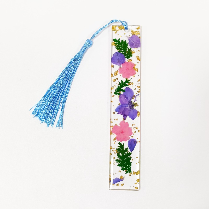 Dried Flower Bookmark - 5 قطع من علامات الكتب الإبداعية