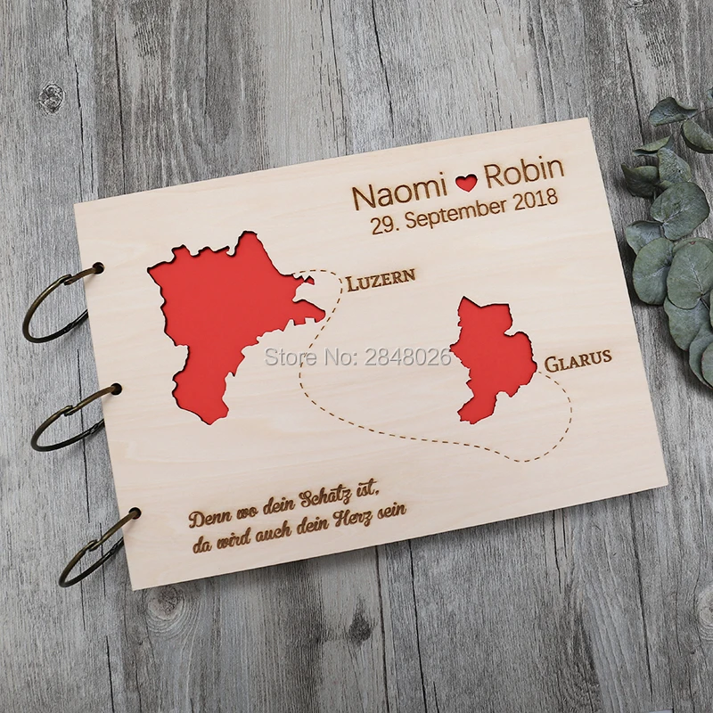 كتاب ضيوف الزفاف الشخصي الريفي - مراجعة Custom Photo Book وسعره