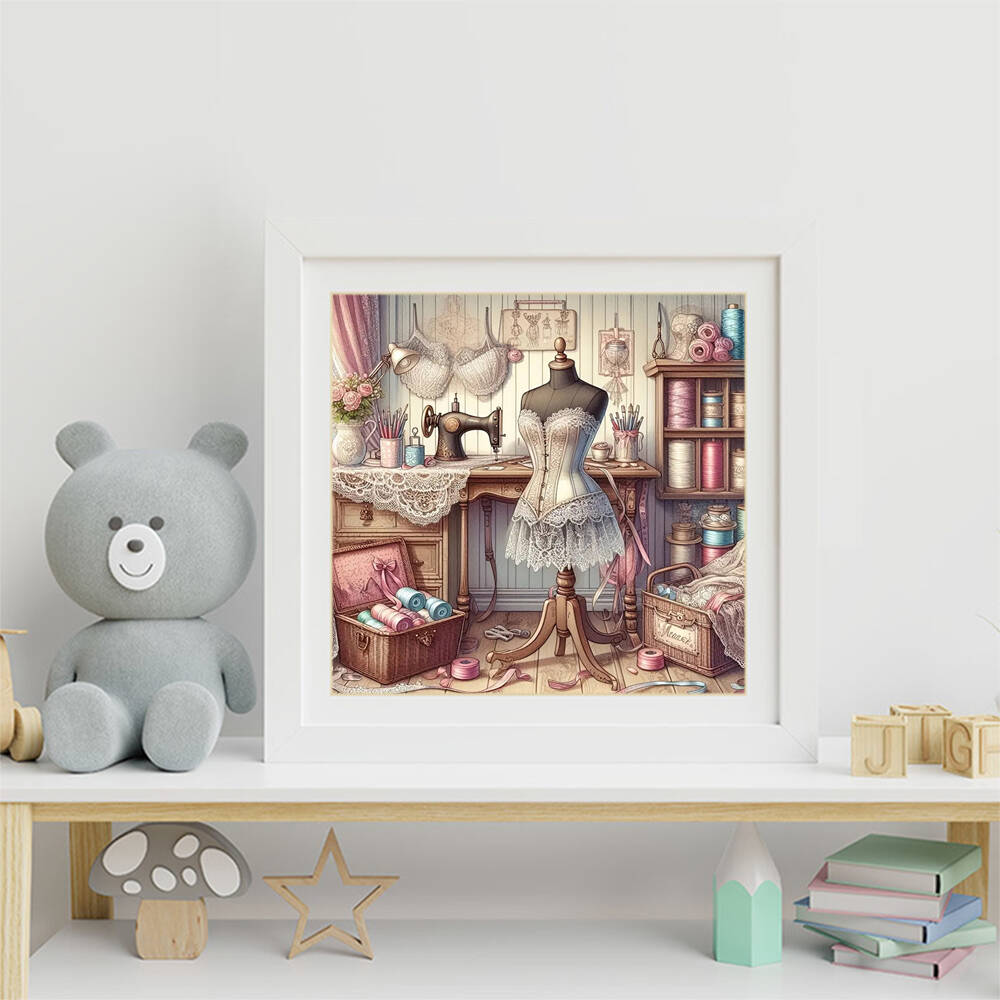 Evershine الماس اللوحة الكلب ا - مراجعة Photo Mosaic Print وسعره