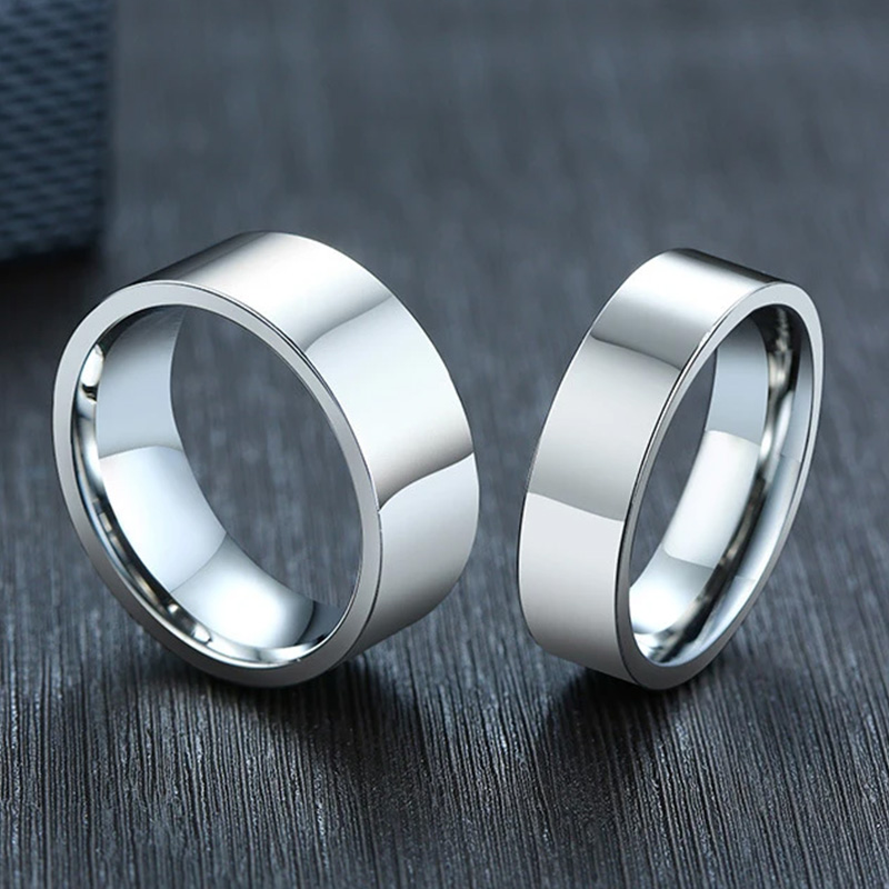 3/4/6/8 مللي متر واسعة الفولاذ - مراجعة Initial Ring Custom وسعره