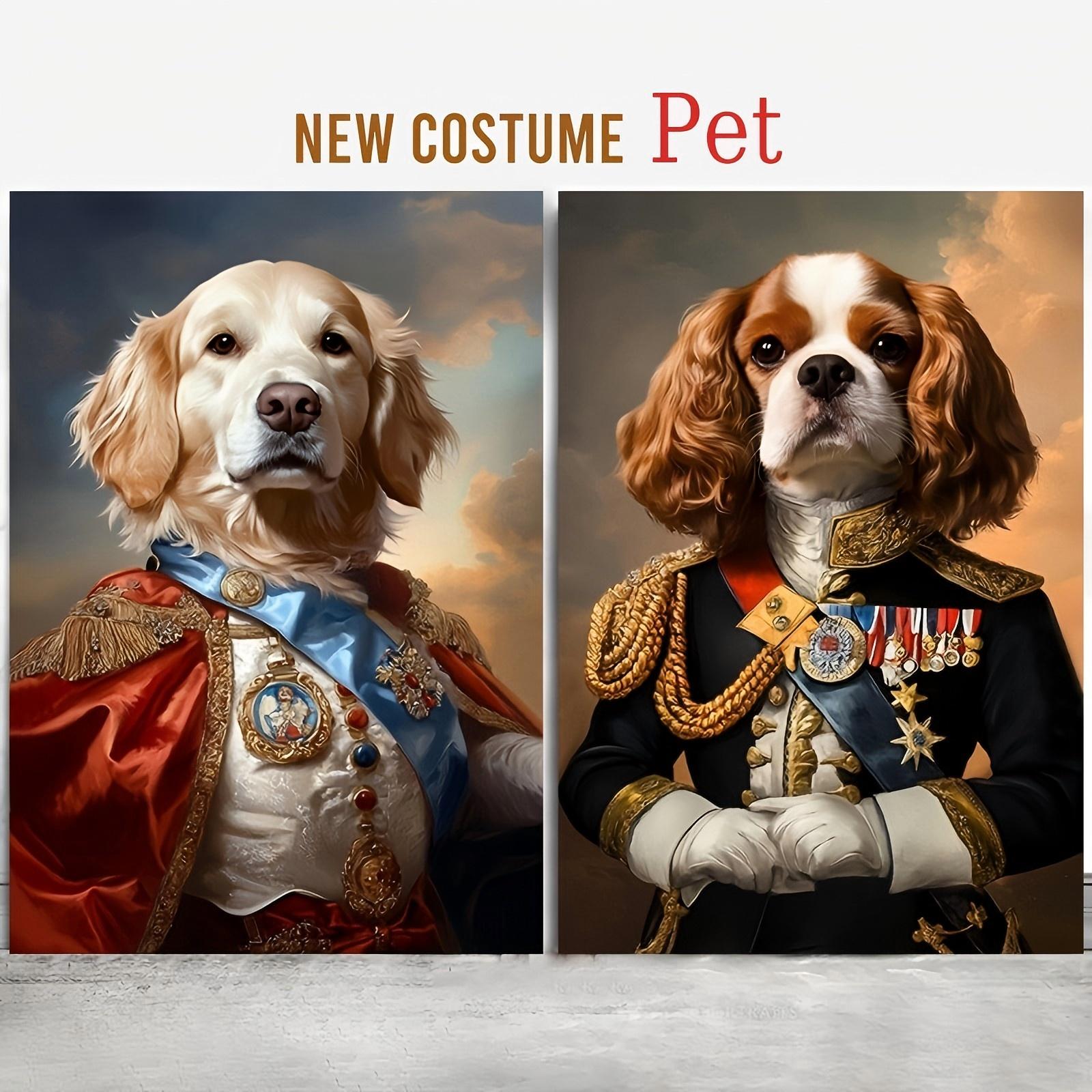 لوحة معدنية مسطحة ثنائية الأبع - مراجعة Pet Portrait Custom وسعره