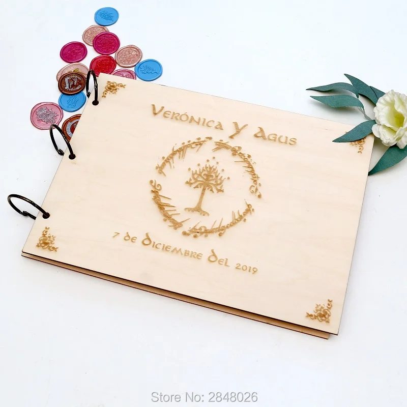 كتاب ضيوف الزفاف المخصص الريفي - مراجعة Custom Photo Book وسعره