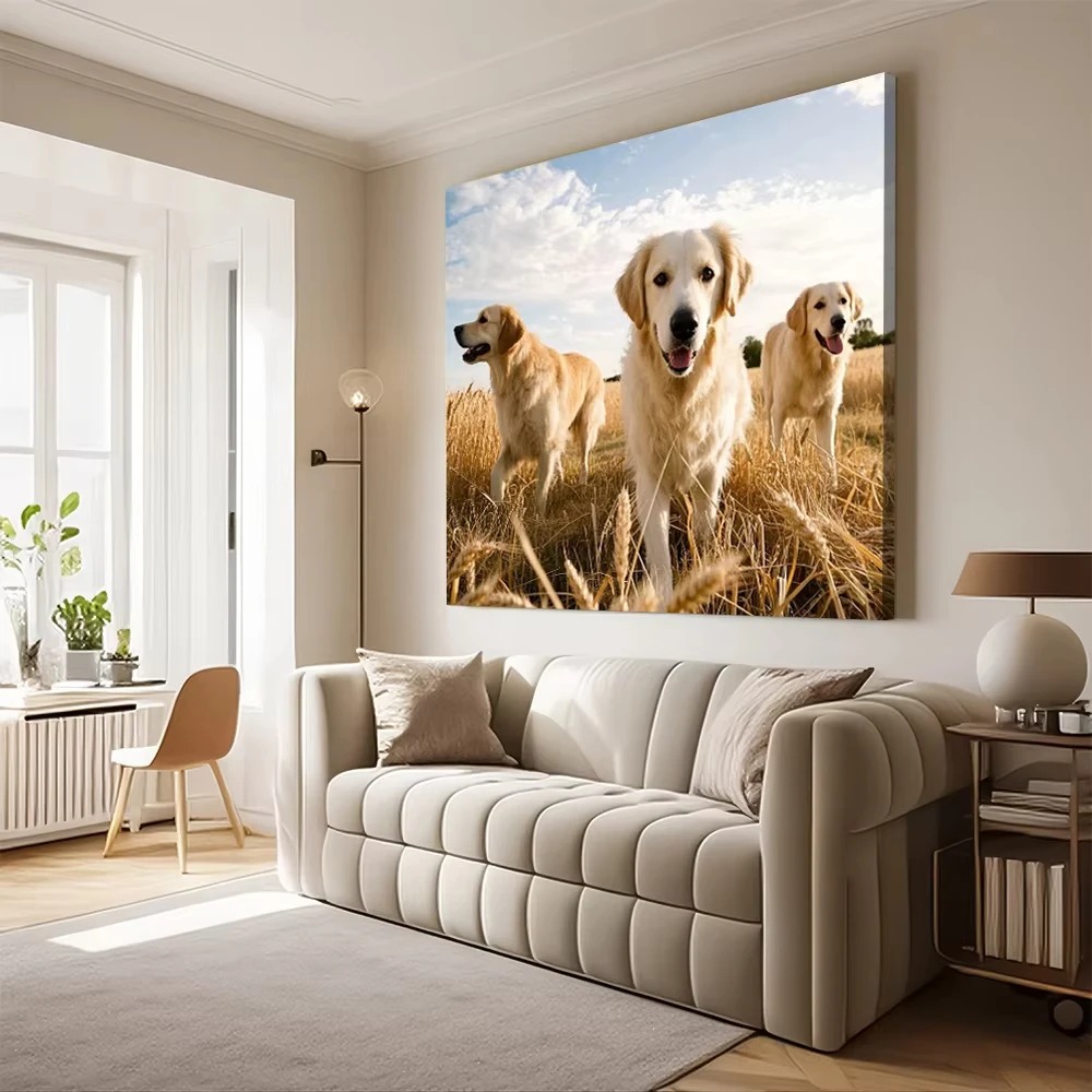لوحة قماشية مخصصة بصورة الحيوا - مراجعة Pet Portrait Custom وسعره