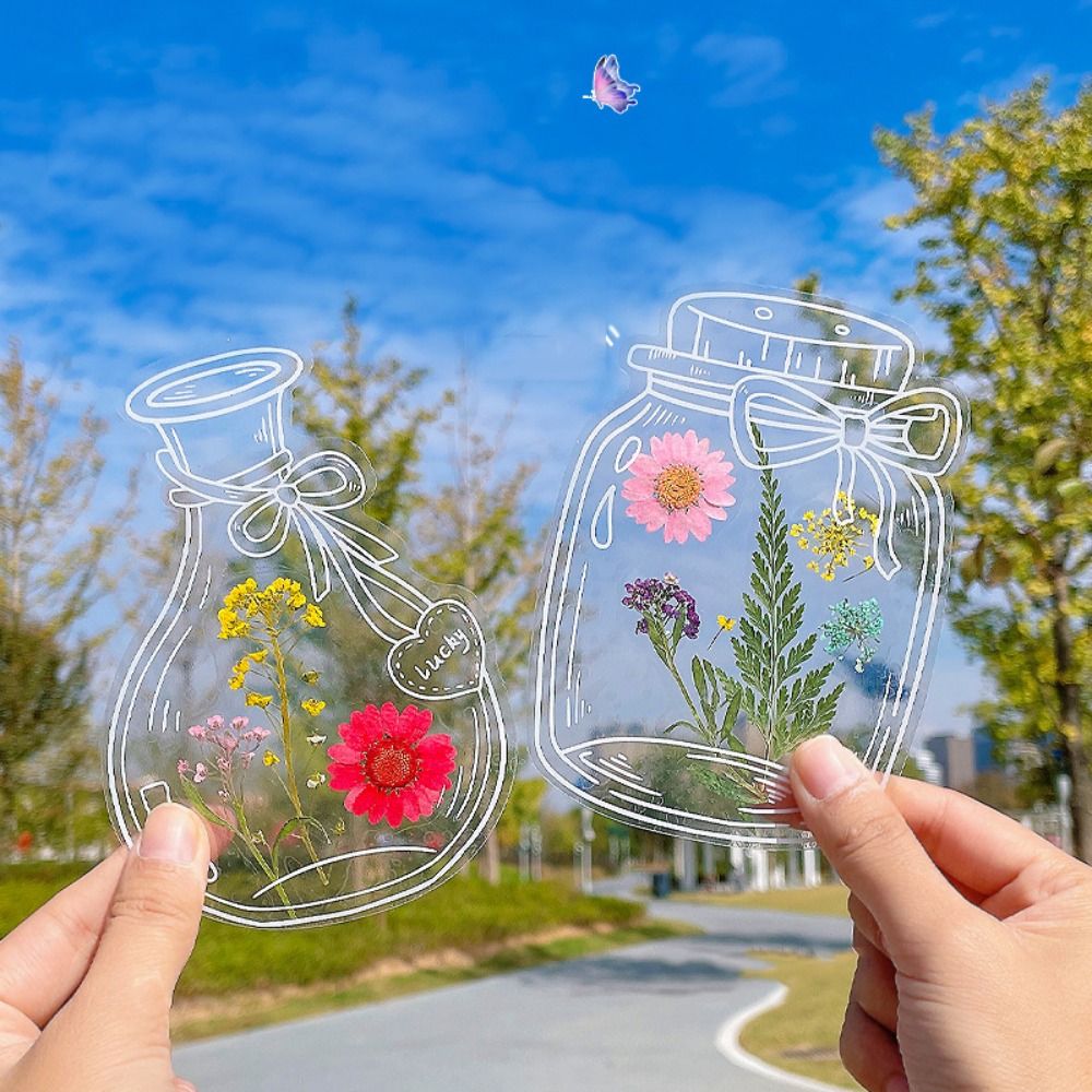 مواد الأعمال اليدوية: فواصل كت - مراجعة Dried Flower Bookmark وسعره