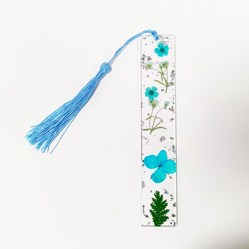 5 قطع من علامات الكتب الإبداعي - مراجعة Dried Flower Bookmark وسعره