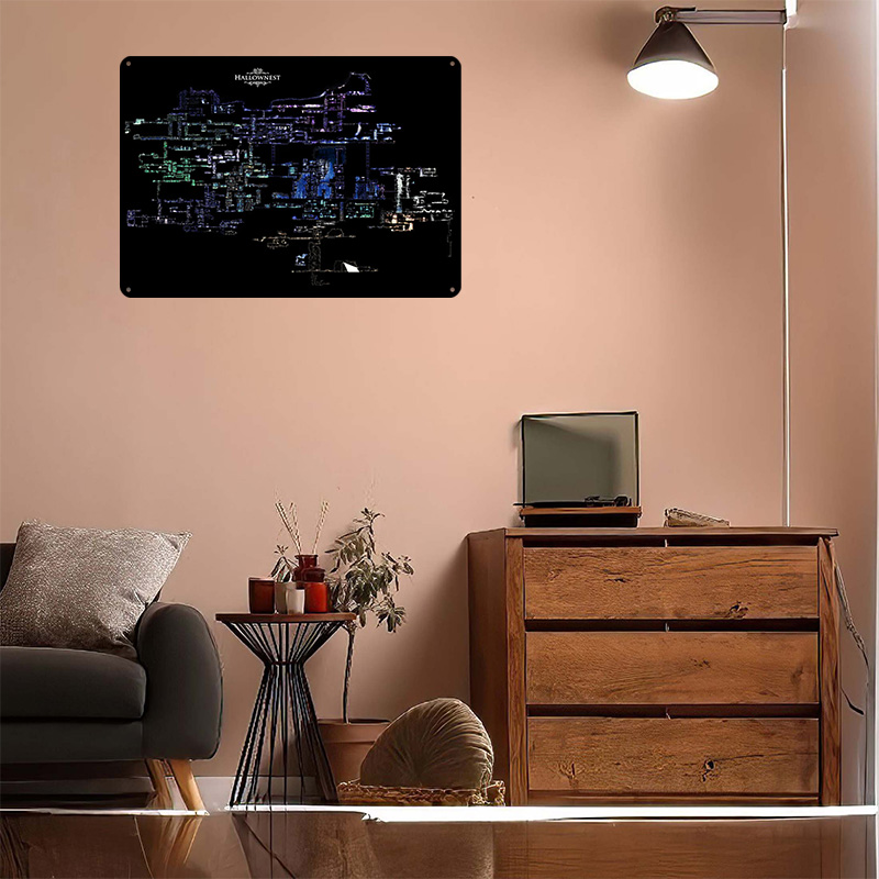 لوحة معدنية ثلاثية الأبعاد خفي - مراجعة Custom Map Poster وسعره